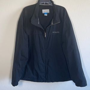 Columbia VINTAGE BLACK COTTON SEUDE JACKET 4XL